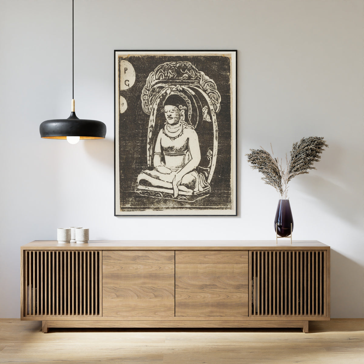 Paul Gauguin — Buddha | Woodcut Print