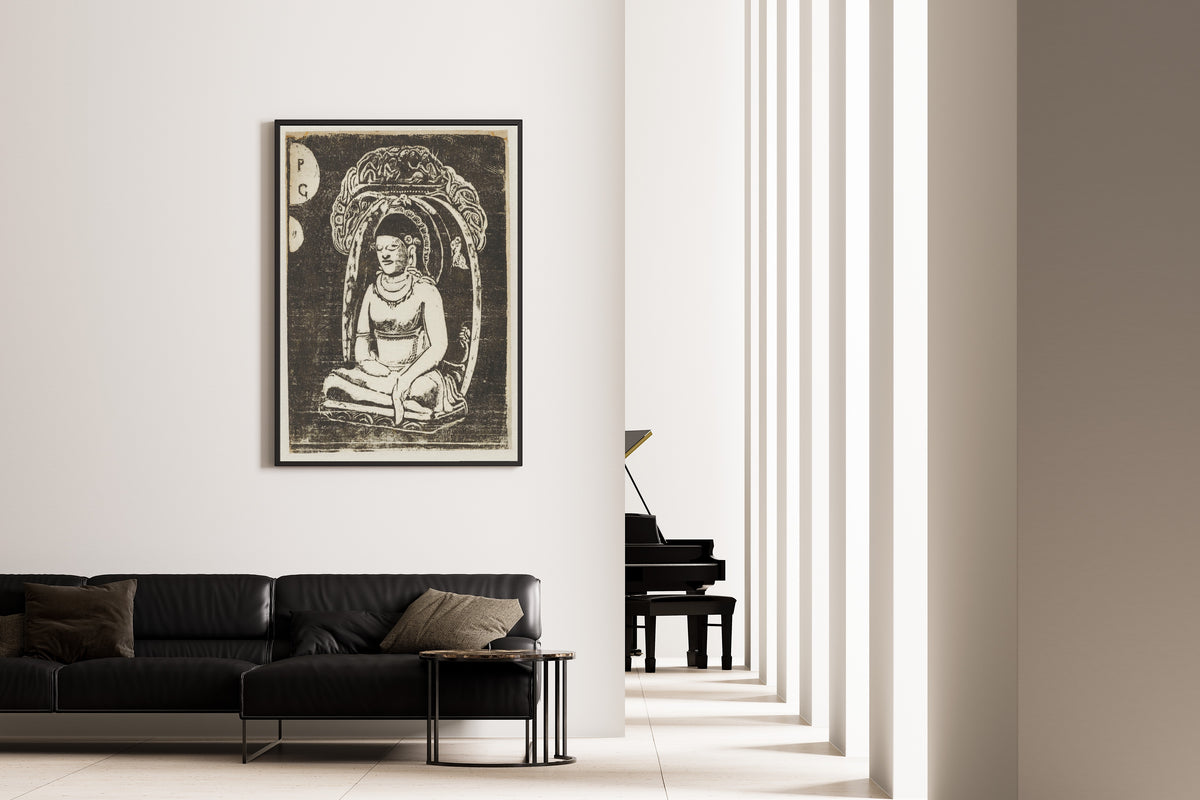 Paul Gauguin — Buddha | Woodcut Print