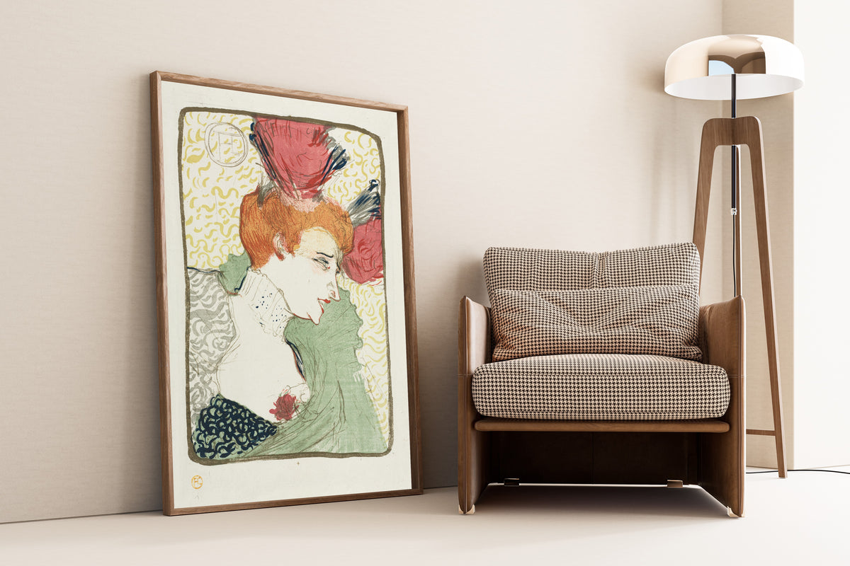 Henri de Toulouse-Lautrec — Bust of Mademoiselle Lender | Lithograph Print