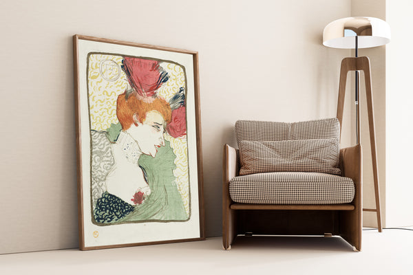 Henri de Toulouse-Lautrec — Bust of Mademoiselle Lender | Lithograph Print