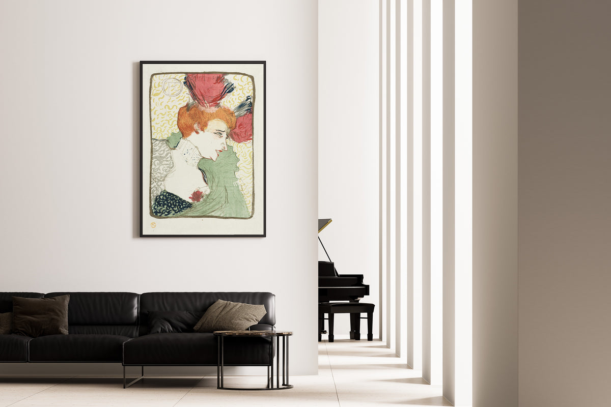 Henri de Toulouse-Lautrec — Bust of Mademoiselle Lender | Lithograph Print