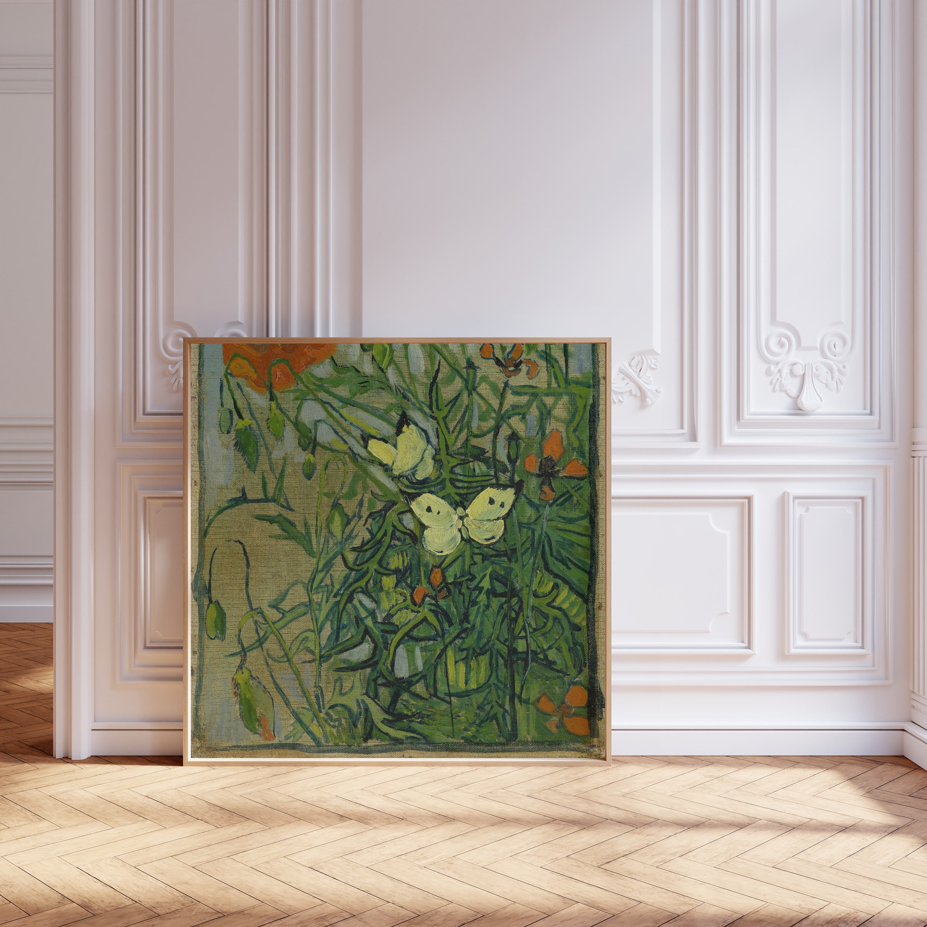 Vincent van Gogh — Butterflies and Poppies | Fine Art Print