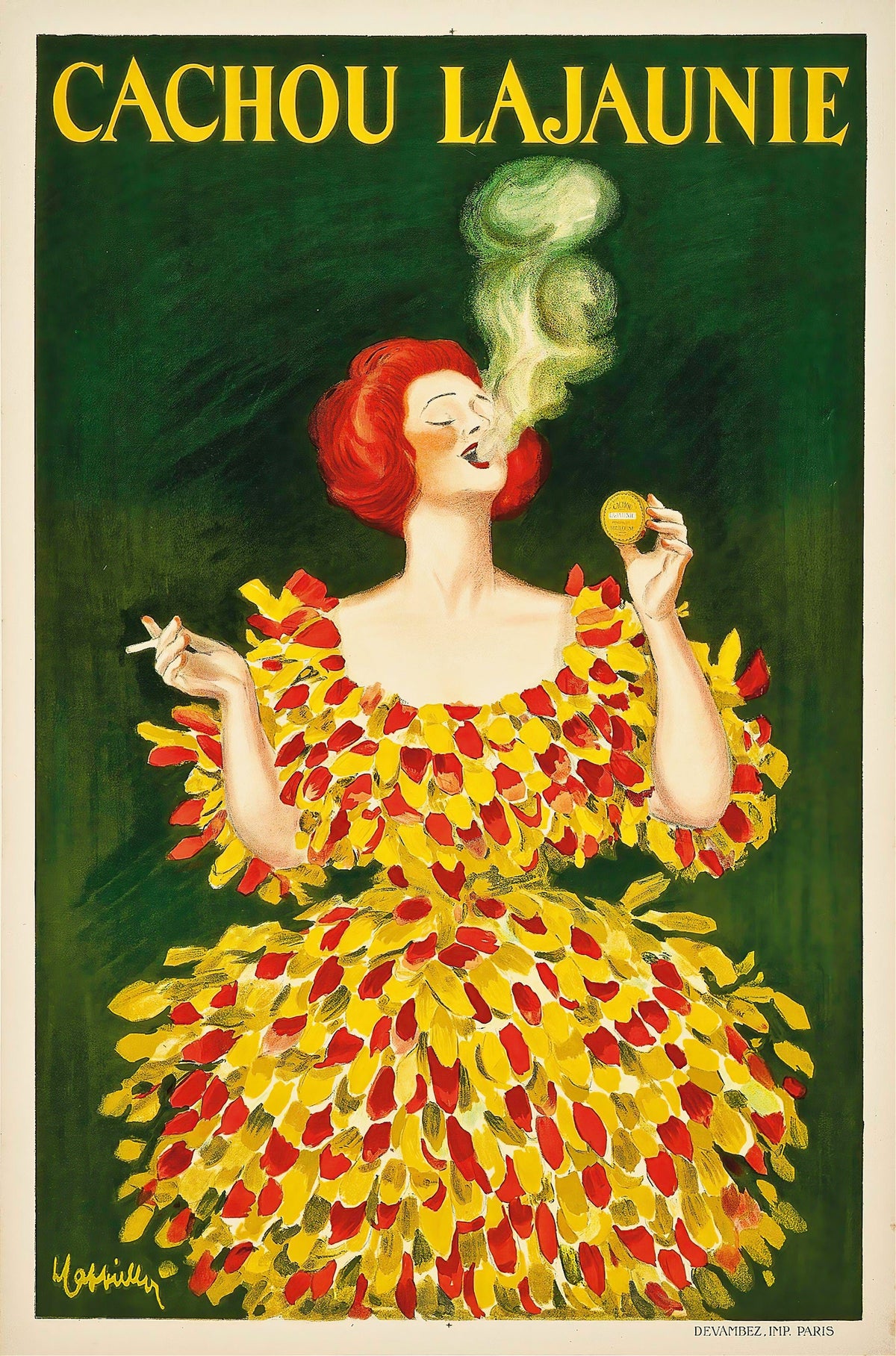 Leonetto Cappiello — Cachou Lajaunie | Vintage Poster Print