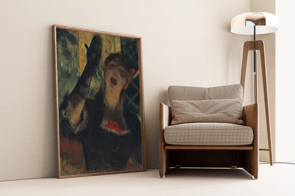 Edgar Degas — Café Singer | Fine Art Print