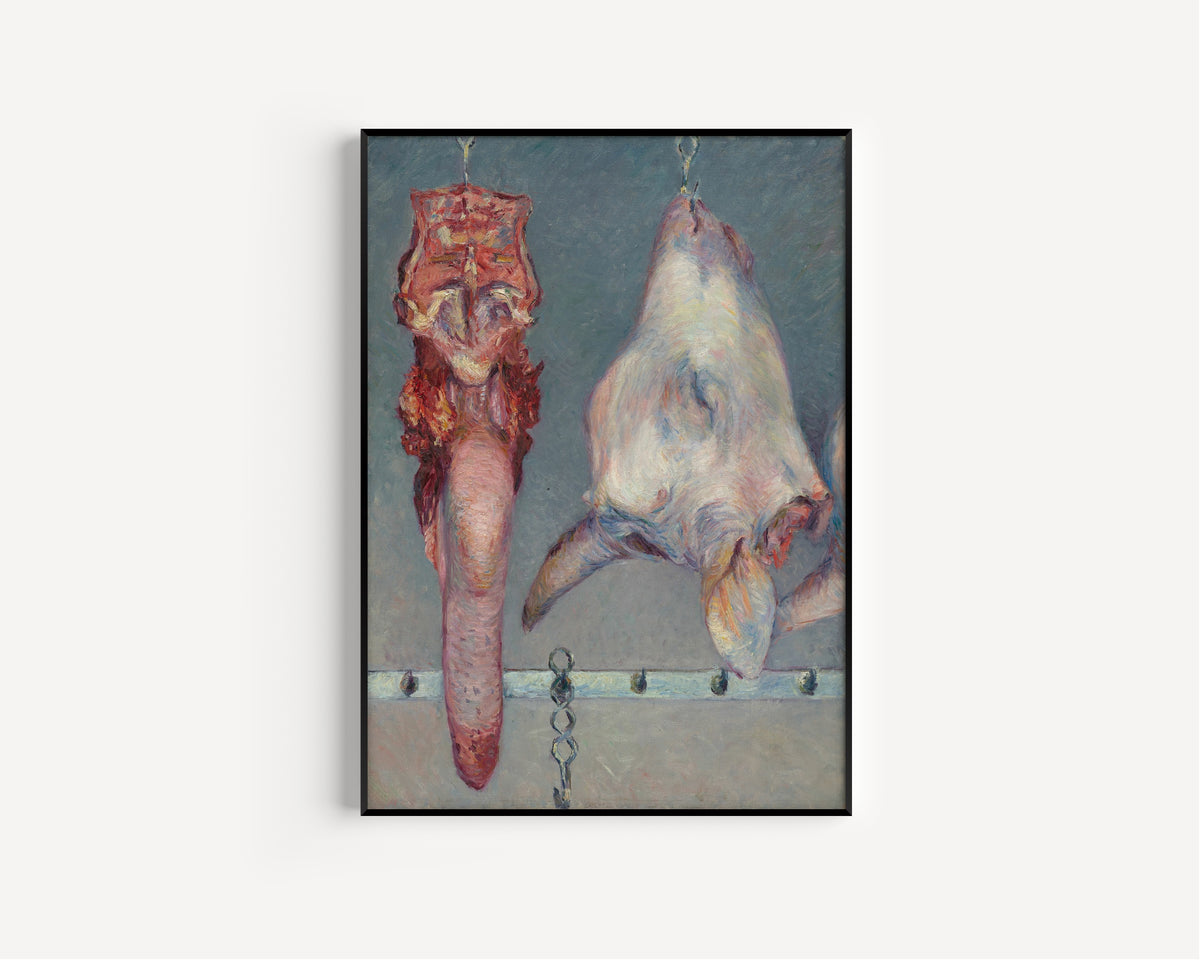 Gustave Caillebotte — Calf's Head and Ox Tongue | Fine Art Print