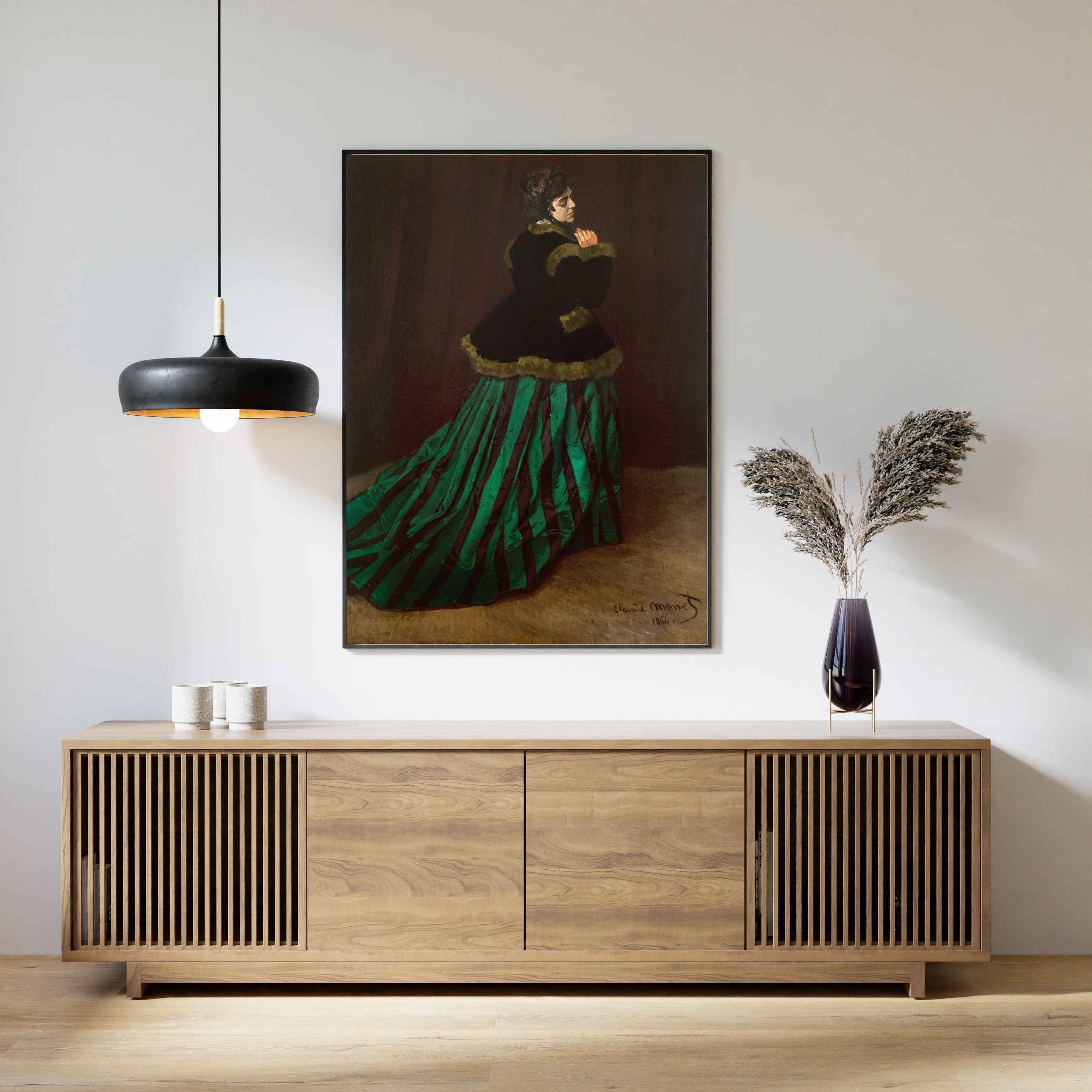 Claude Monet — Camille (The Woman in the Green Dress) | Fine Art Print