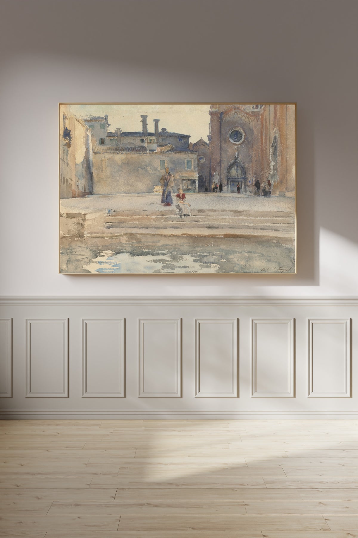 John Singer Sargent — Campo dei Frari, Venice | Fine Art Print