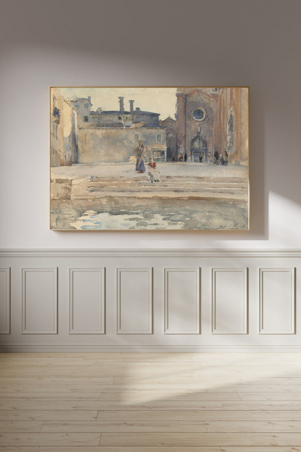 John Singer Sargent — Campo dei Frari, Venice | Fine Art Print