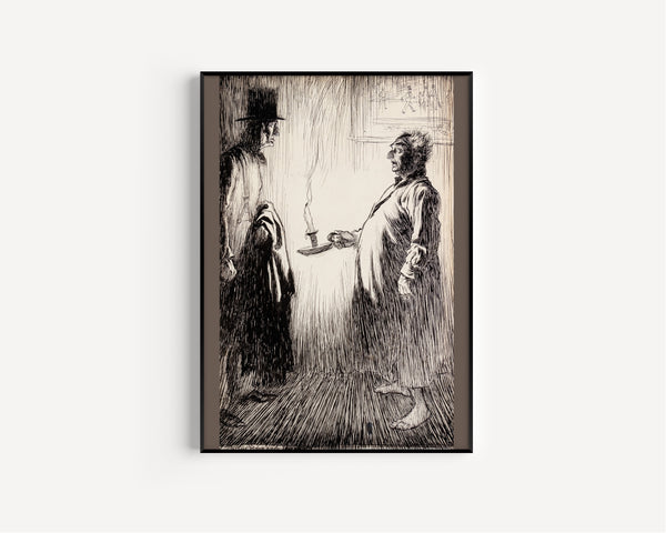Arthur Rackham — Candlelight | Fairy Tale Illustration Print