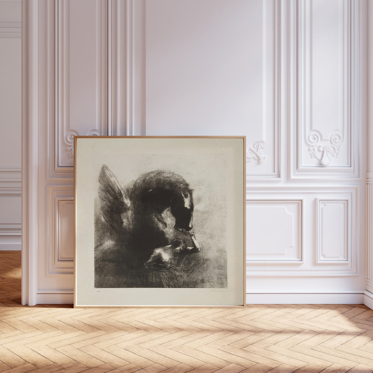 Odilon Redon — Captive Pegasus | Symbolist Art Print