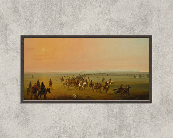 Alfred Jacob Miller — Caravan en Route | Western Art Print