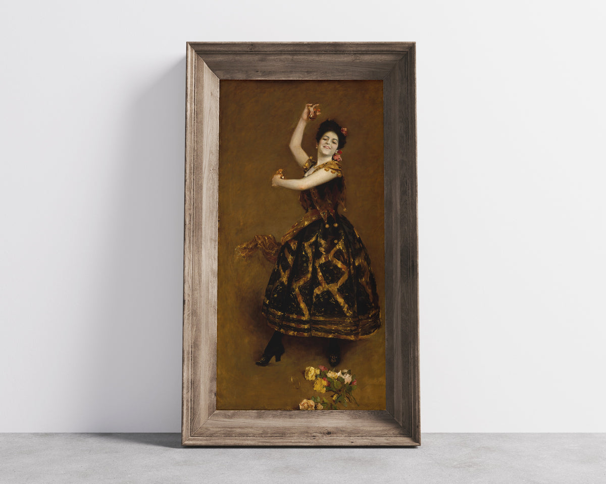 William Merritt Chase — Carmencita | Fine Art Print
