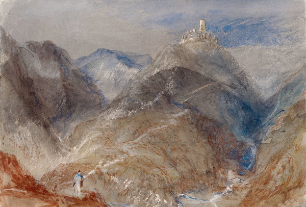 J.M.W. Turner — Castle on Height near Geneva | Landscape Fine Art Print