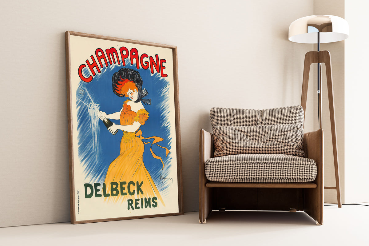 Leonetto Cappiello — Champagne Delbeck | Vintage Poster Print