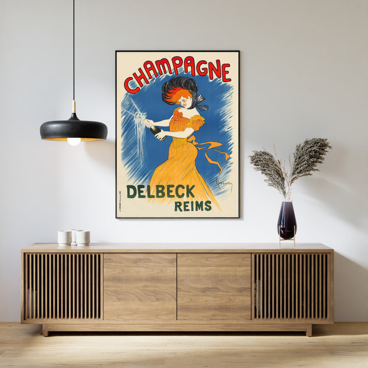 Leonetto Cappiello — Champagne Delbeck | Vintage Poster Print