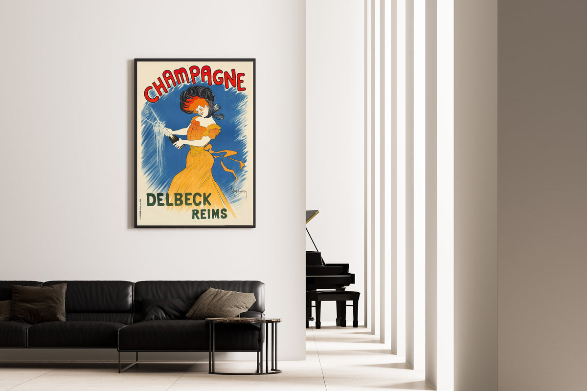 Leonetto Cappiello — Champagne Delbeck | Vintage Poster Print
