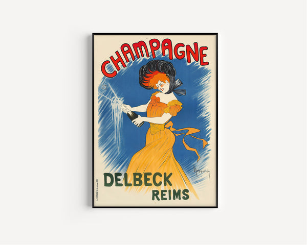 Leonetto Cappiello — Champagne Delbeck | Vintage Poster Print