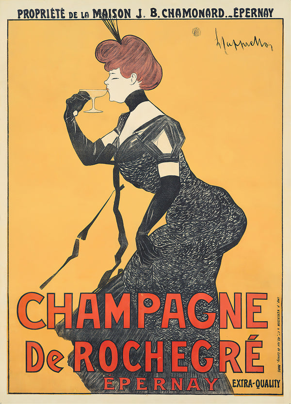 Leonetto Cappiello — Champagne de Rochegré | Vintage Poster Print