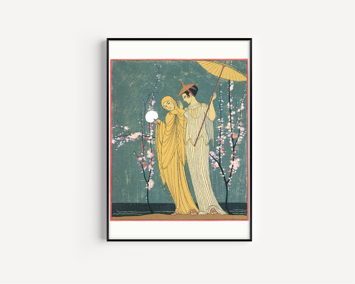 George Barbier — Chansons de Bilitis | Art Deco Print