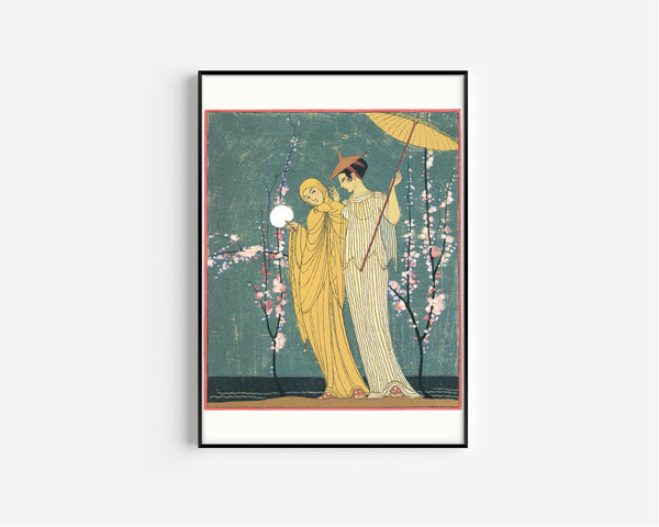George Barbier — Chansons de Bilitis | Art Deco Print