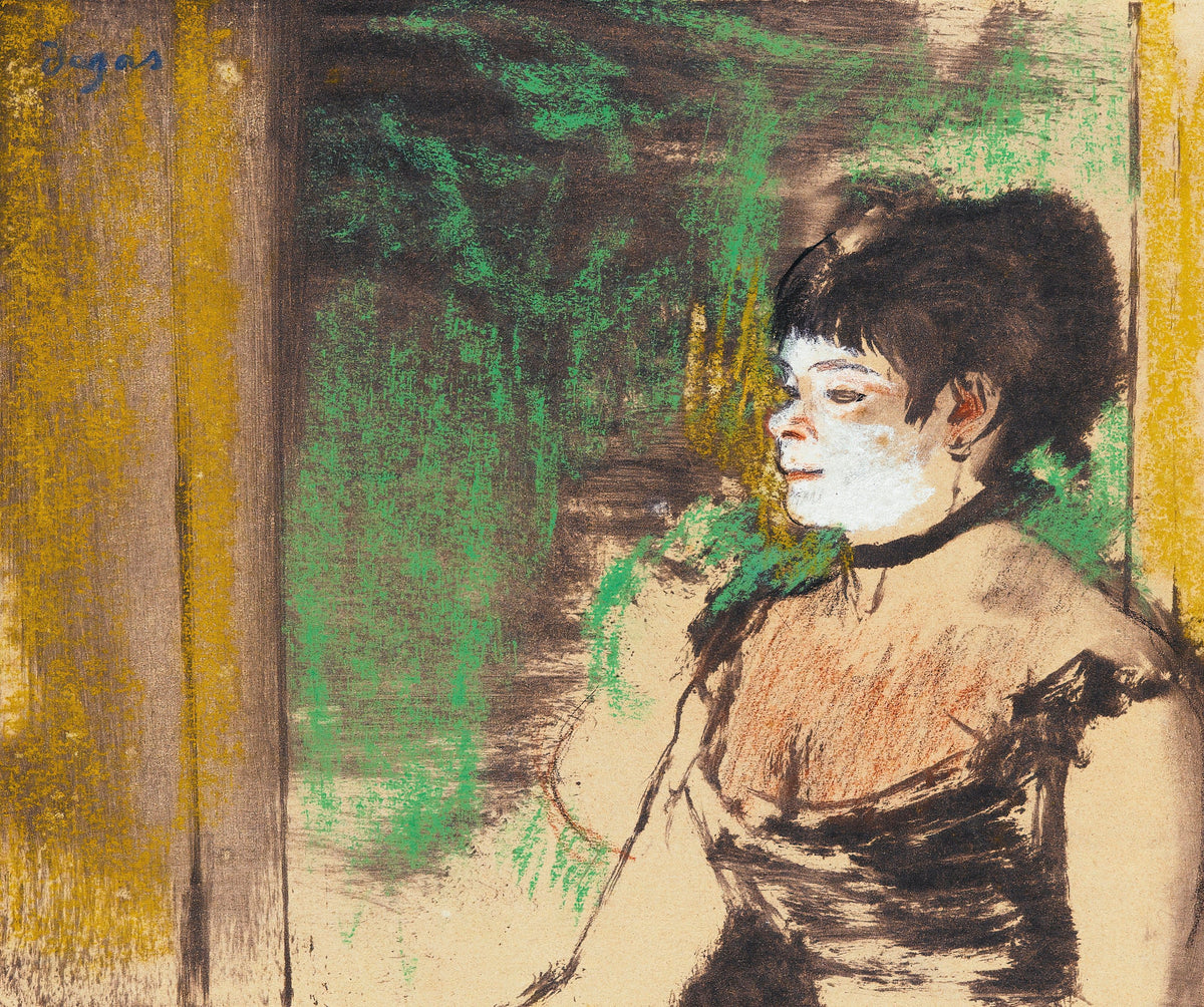 Edgar Degas — Chanteuse de café-concert | Fine Art Print