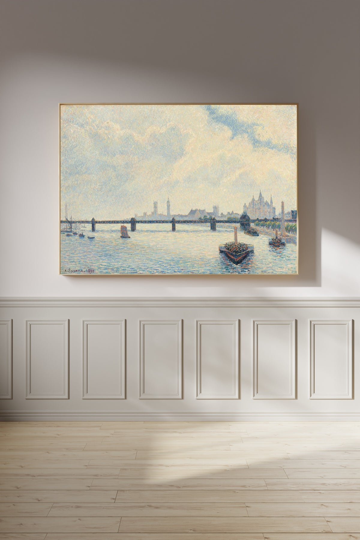 Camille Pissarro — Charing Cross Bridge, London | Fine Art Print