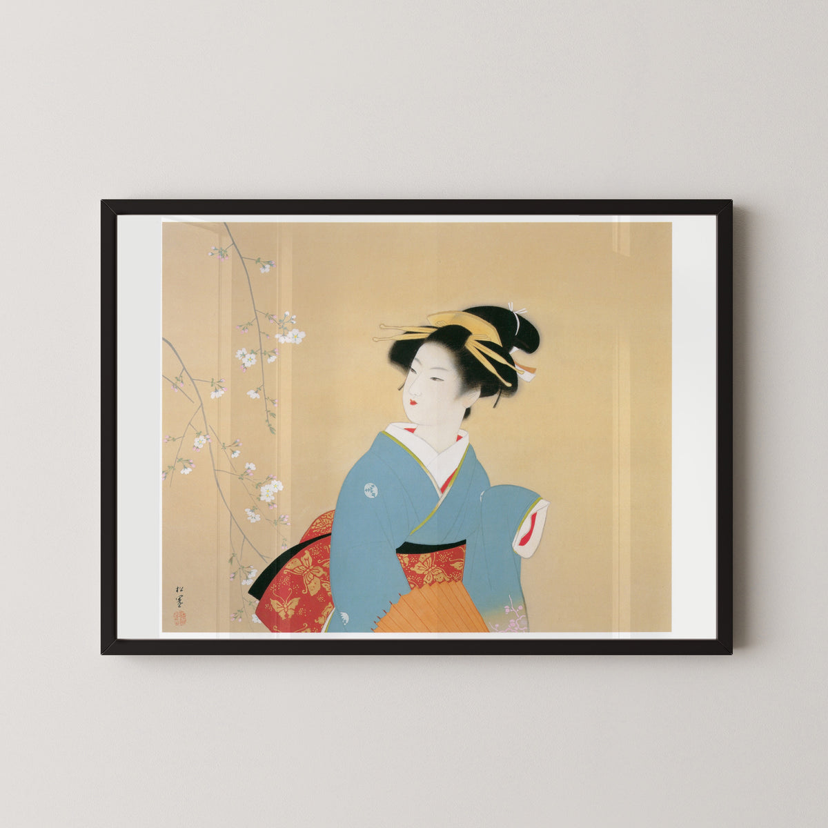 Uemura Shōen — Cherry Blossom Viewing | Fine Art Print