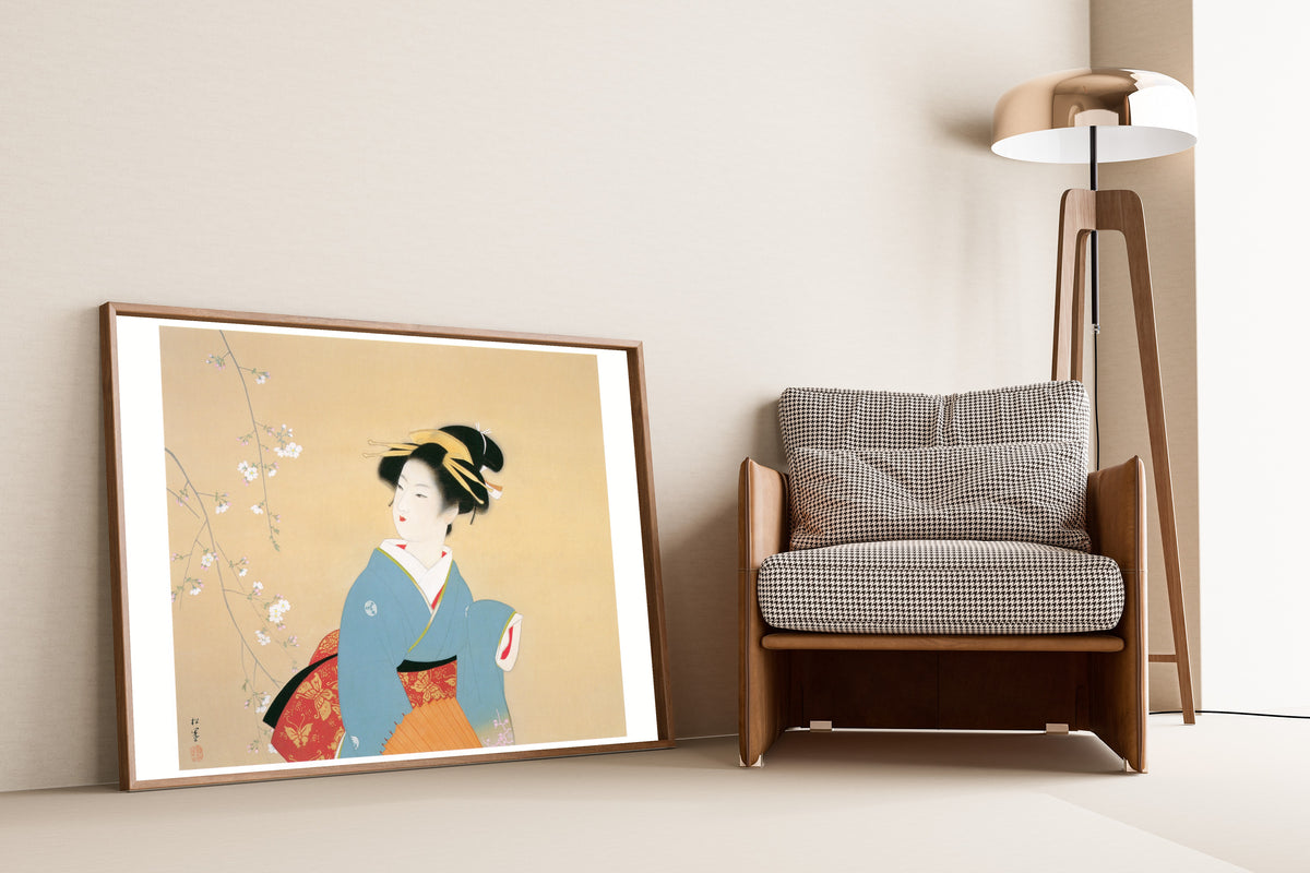Uemura Shōen — Cherry Blossom Viewing | Fine Art Print