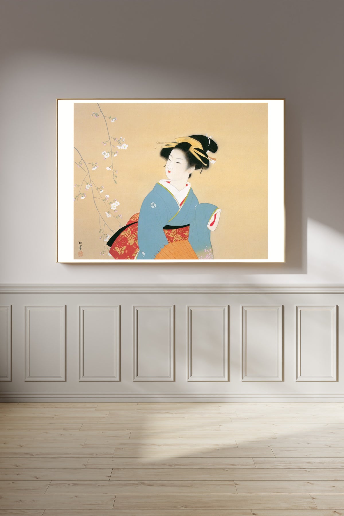 Uemura Shōen — Cherry Blossom Viewing | Fine Art Print