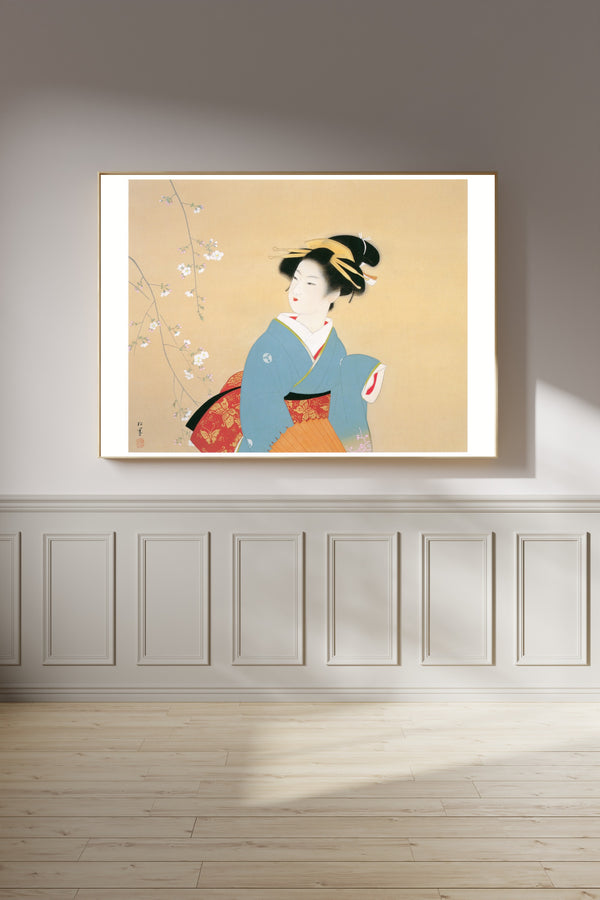 Uemura Shōen — Cherry Blossom Viewing | Fine Art Print
