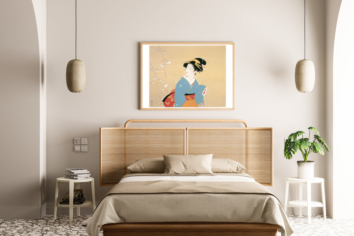 Uemura Shōen — Cherry Blossom Viewing | Fine Art Print