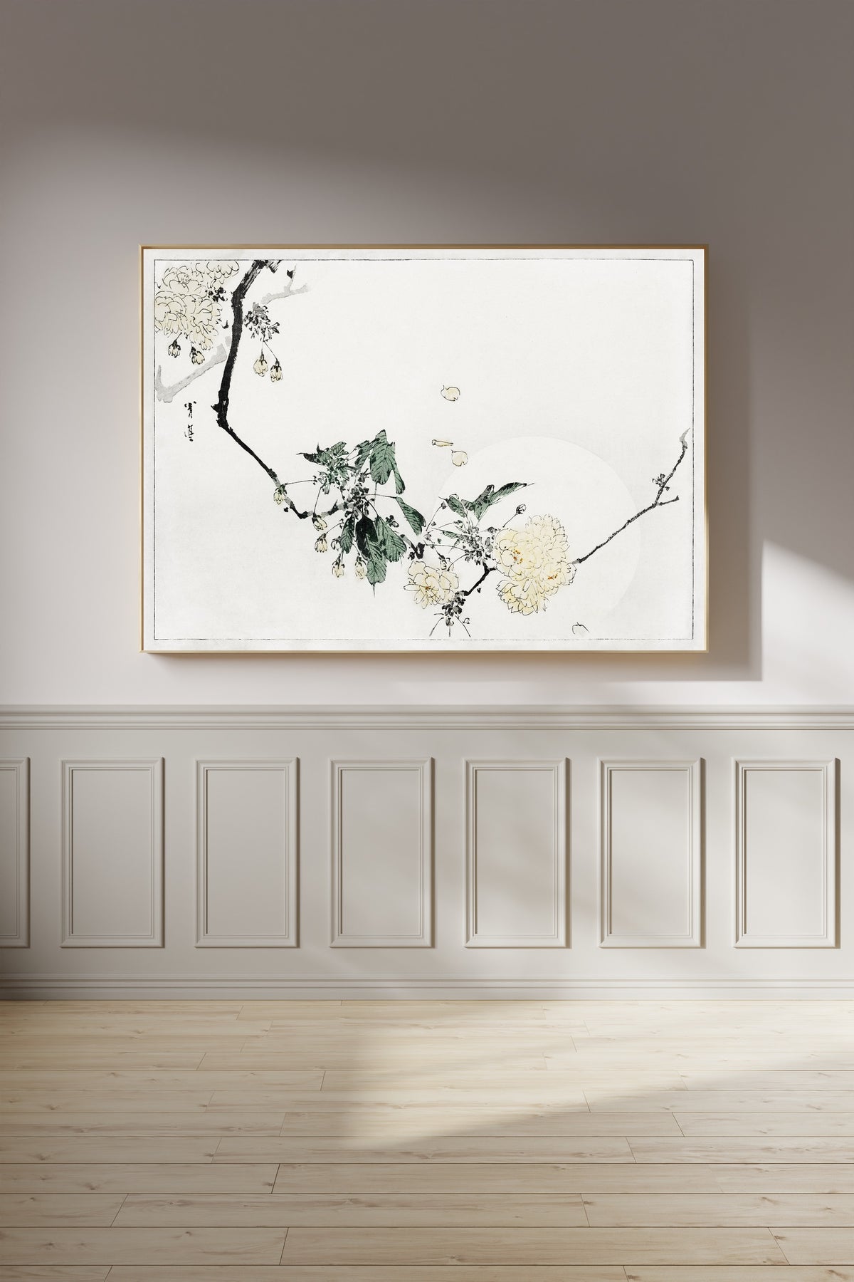 Watanabe Seitei — Cherry Blossom | Japanese Bird & Flower Woodblock Print