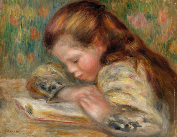 Pierre-Auguste Renoir — Child Reading | Fine Art Print