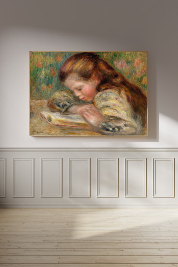 Pierre-Auguste Renoir — Child Reading | Fine Art Print