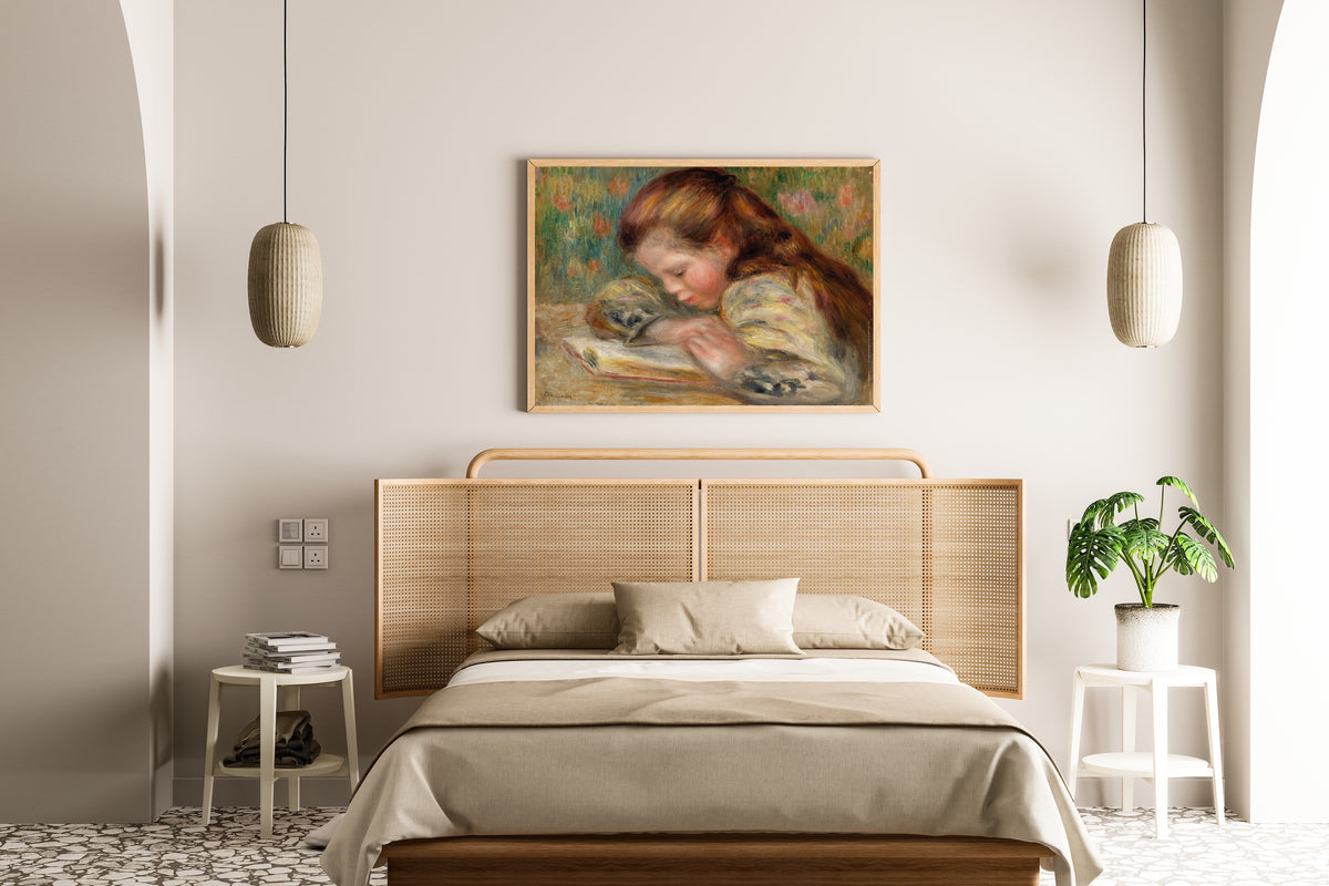 Pierre-Auguste Renoir — Child Reading | Fine Art Print