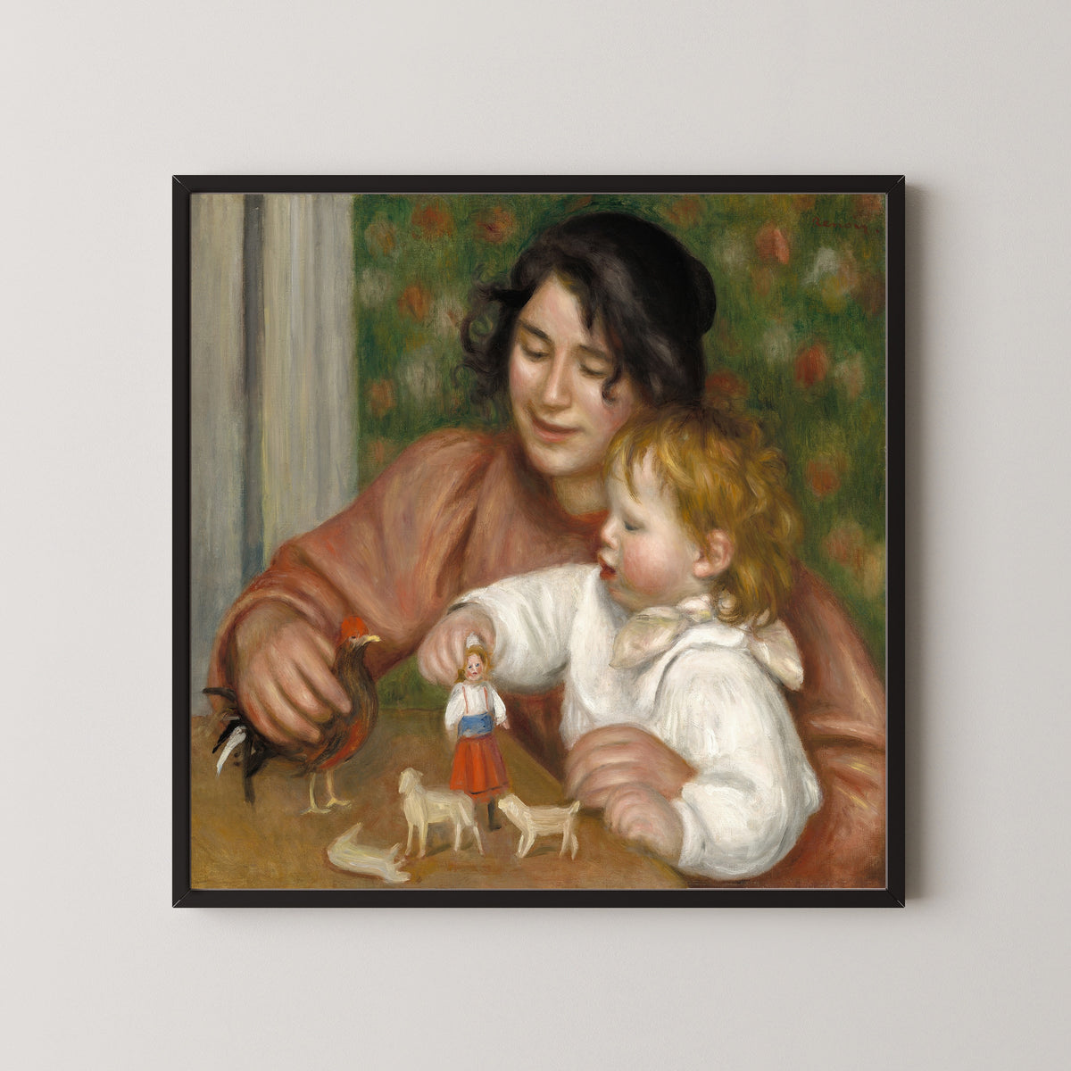 Pierre-Auguste Renoir — Child with Toys – Gabrielle and the Artist’s Son, Jean | Fine Art Print