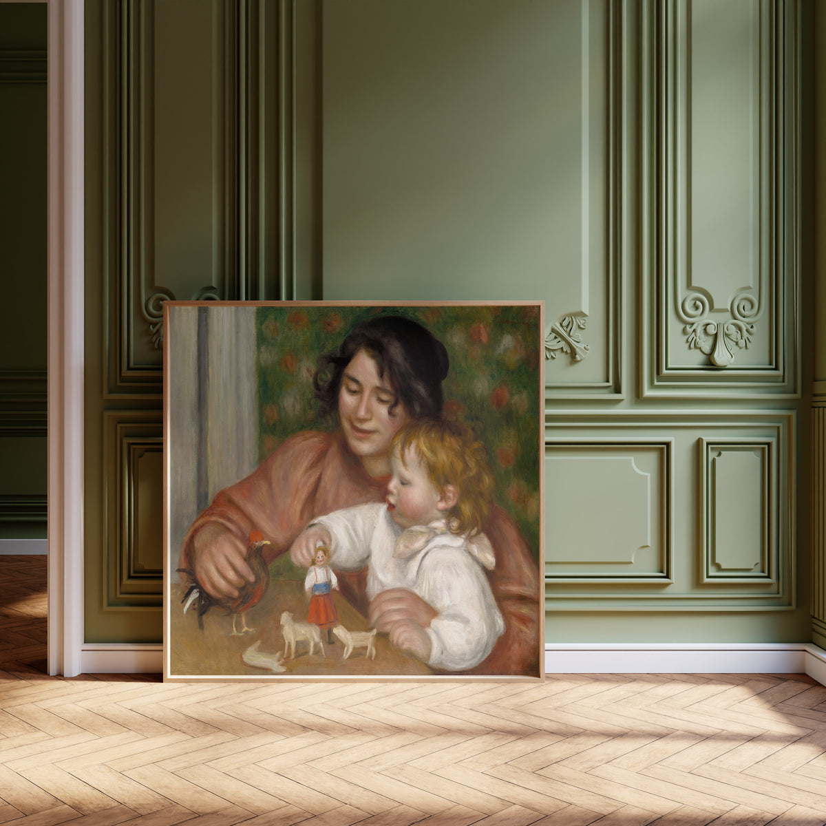 Pierre-Auguste Renoir — Child with Toys – Gabrielle and the Artist’s Son, Jean | Fine Art Print