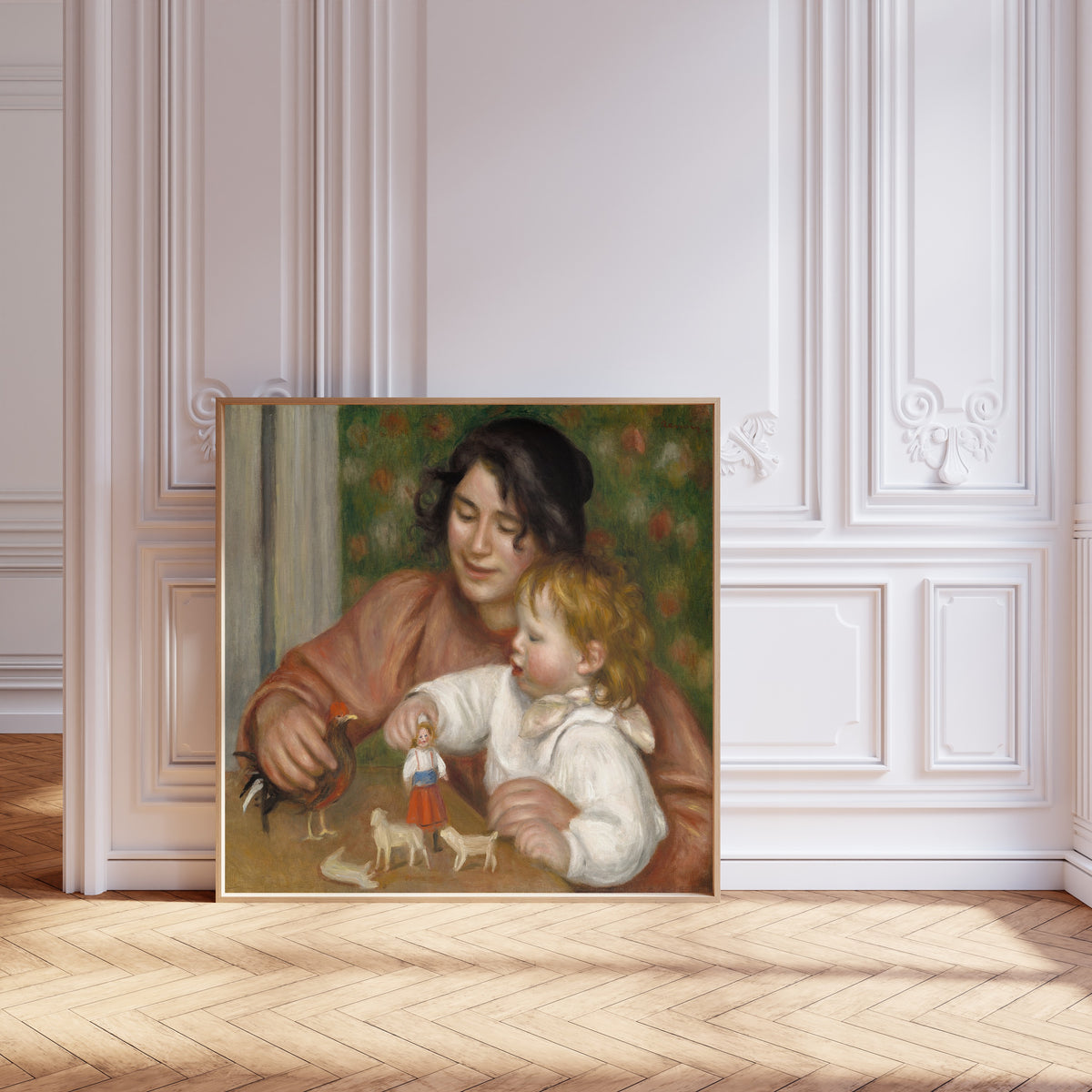 Pierre-Auguste Renoir — Child with Toys – Gabrielle and the Artist’s Son, Jean | Fine Art Print