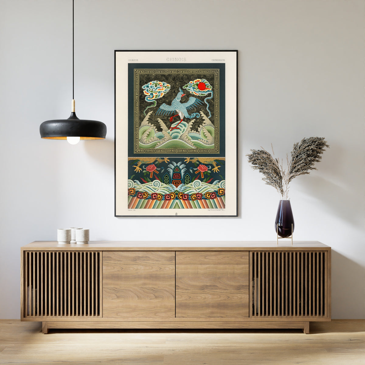 Auguste Racinet — Chinese (L'Ornement Polychrome plate) | Lithograph Print