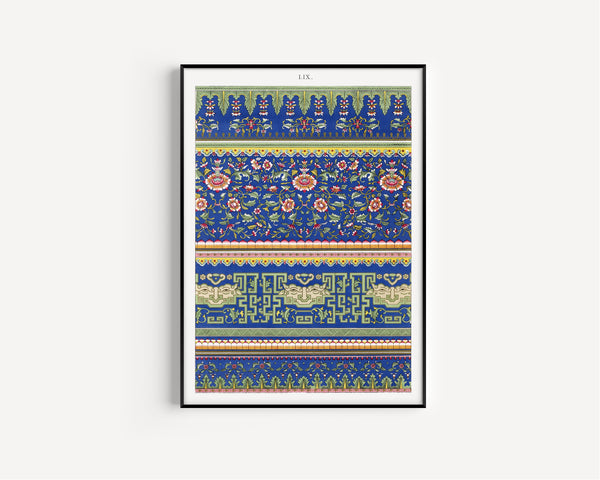 Owen Jones — Examples of Chinese Ornament, Plate 59 | Ornament Plate Print