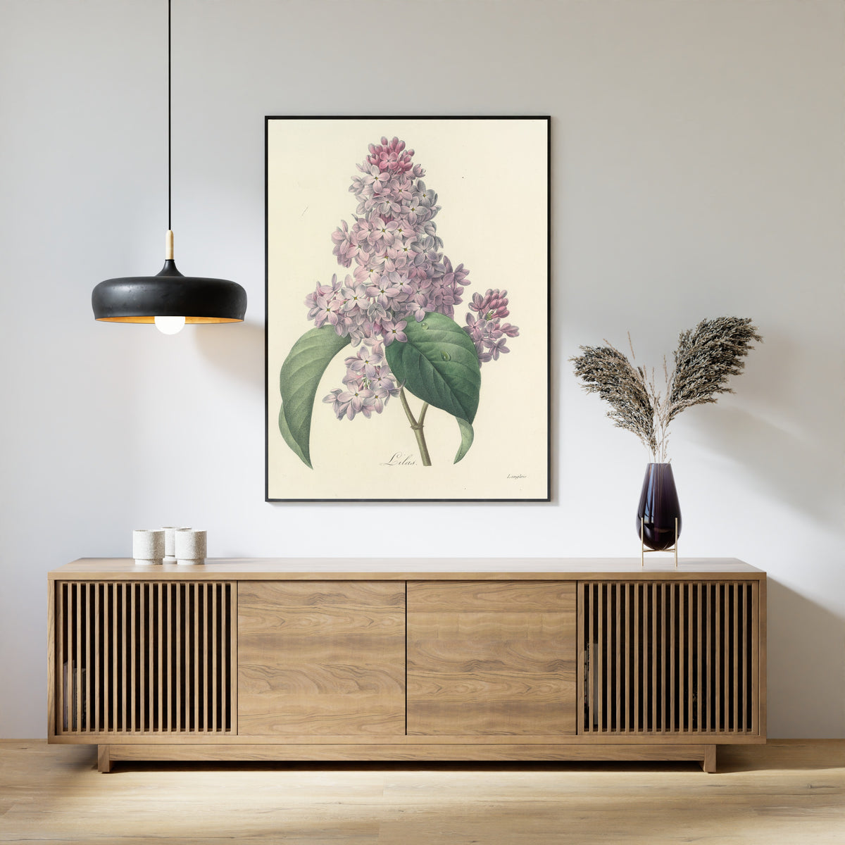 Pierre-Joseph Redouté — Choix des plus belles fleurs: Lilac | Botanical Illustration Print
