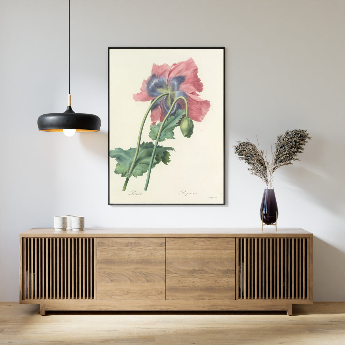 Pierre-Joseph Redouté — Choix des plus belles fleurs: Poppy | Botanical Illustration Print