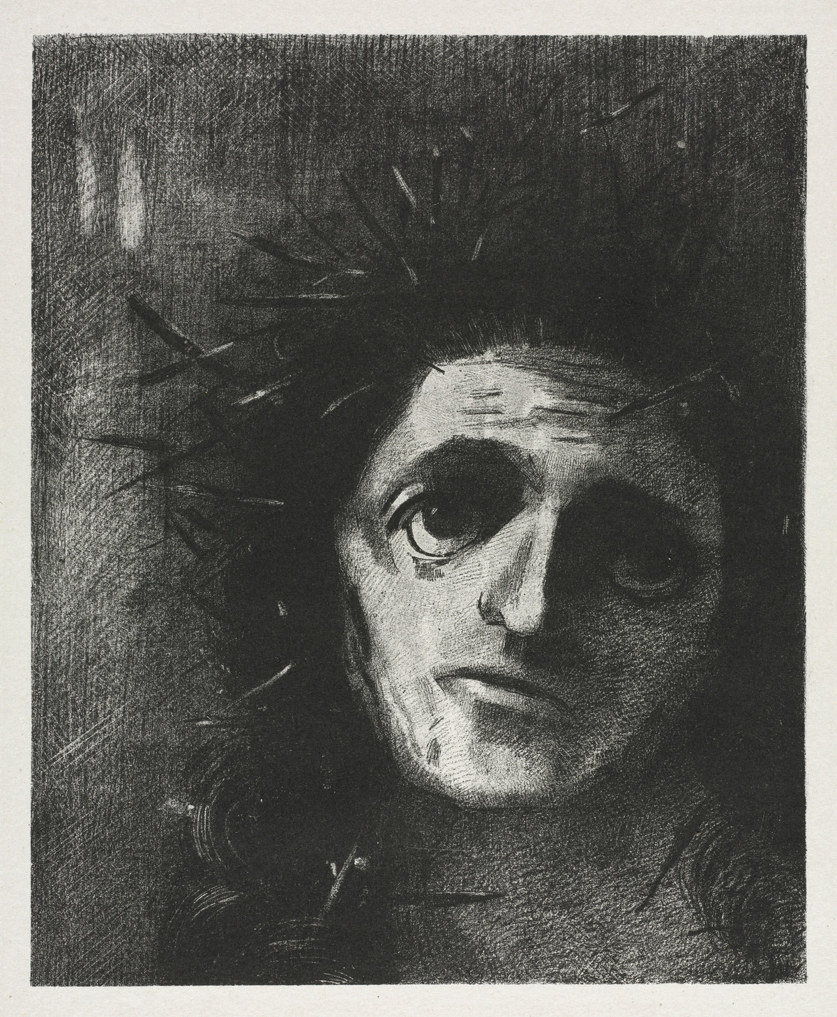Odilon Redon — Christ | Symbolist Art Print