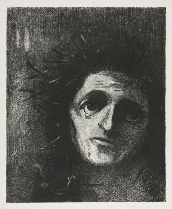 Odilon Redon — Christ | Symbolist Art Print