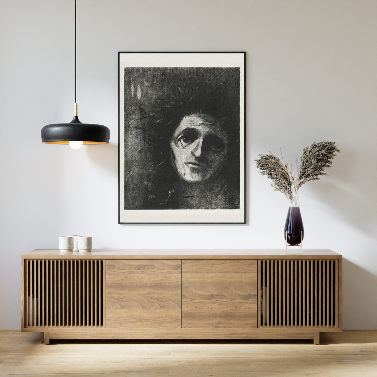 Odilon Redon — Christ | Symbolist Art Print
