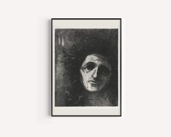 Odilon Redon — Christ | Symbolist Art Print
