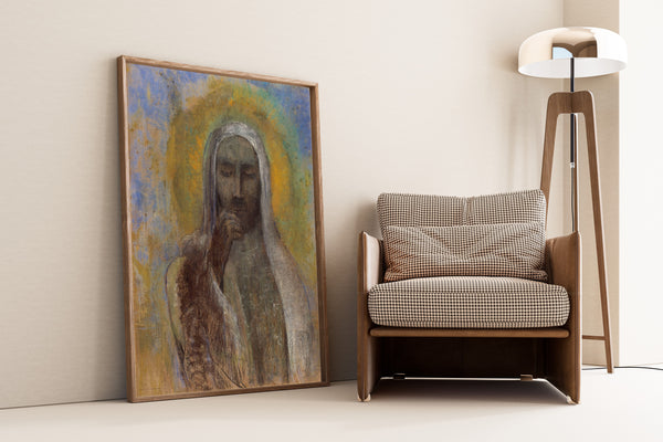 Odilon Redon — Christ of Silence | Symbolist Art Print