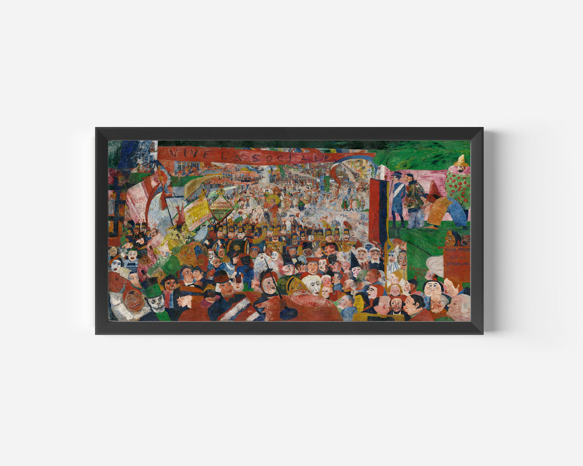 James Ensor — Christ's Entry into Brussels in 1889 | Fine Art Print