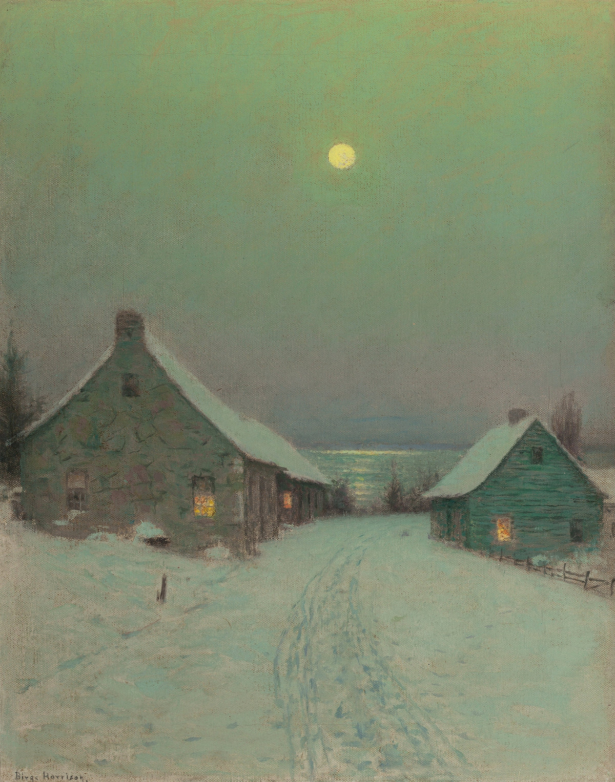 Birge Harrison — Christmas Eve | Christmas Art Print