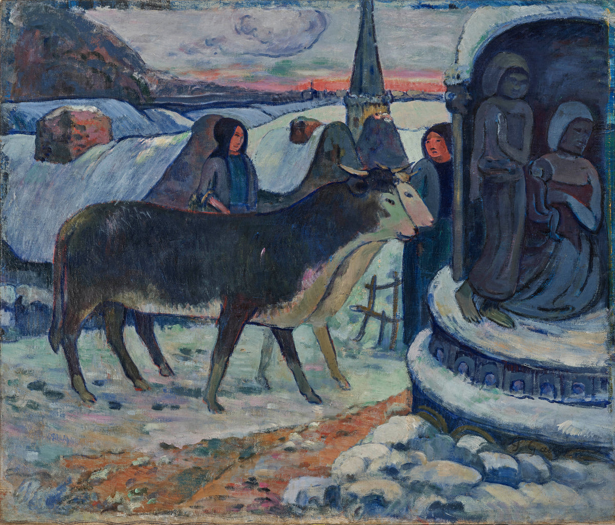 Paul Gauguin — Christmas Night (The Blessing of the Oxen) | Fine Art Print